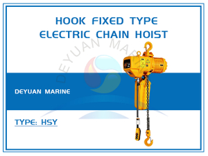 500KG-3T Hook Fixed Type Electric Chain Hoist (Single Chain) 