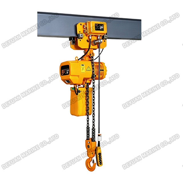 1-5T Electric Trolley Type Chain Hoist (Double Chain)