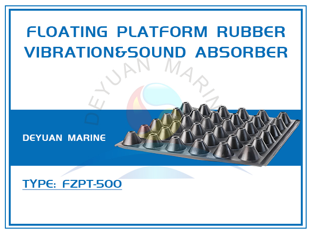 FZPT-500 Type Floating Platform Rubber Vibration And Sound Insulation Mat