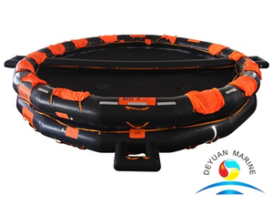 CCS Approved Open Type Reversible Inflatable Life Raft For 50 Persons