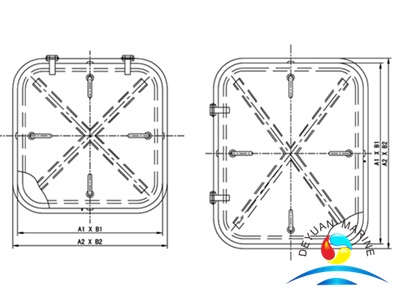 Aluminum Watertight Hatch Cover