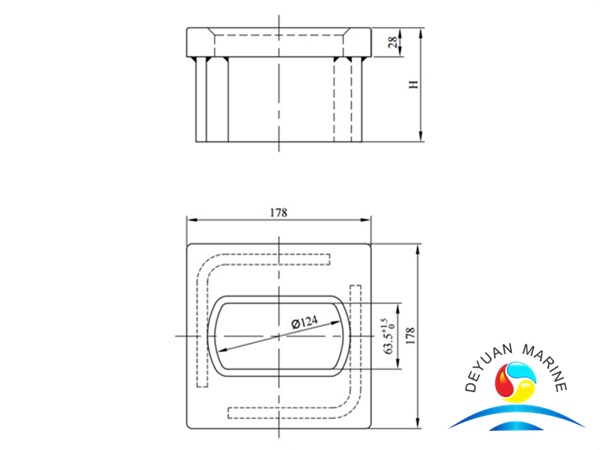 Single Raised ISO Foundation China