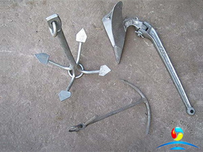 Marine Galvanized Iron Type Conventional Small Boat Anchor for
