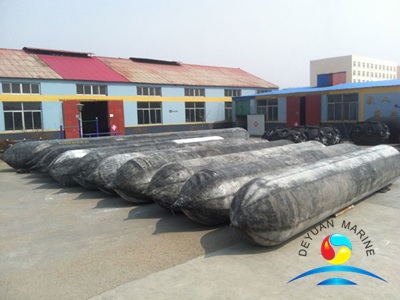 Heavy Fast Inflatable Marine Natural Rubber Airbag For Ship Launching 