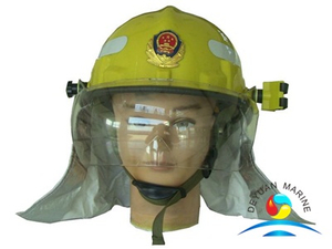 Fire Helmet With Torch Light
